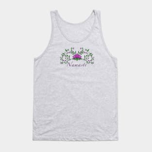 Namaste Lotus Tank Top